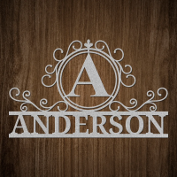 Decorative Entryway Family Name Art - Image 4