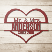 Decorative Family Name Metal Wall Art - Image 5