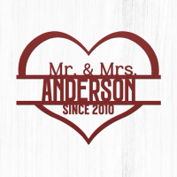 Decorative Family Name Metal Wall Art - Image 2