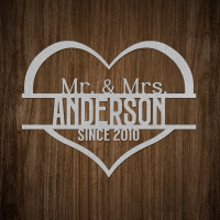 Decorative Family Name Metal Wall Art - Image 4