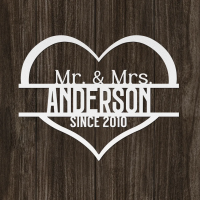 Decorative Family Name Metal Wall Art - Image 5