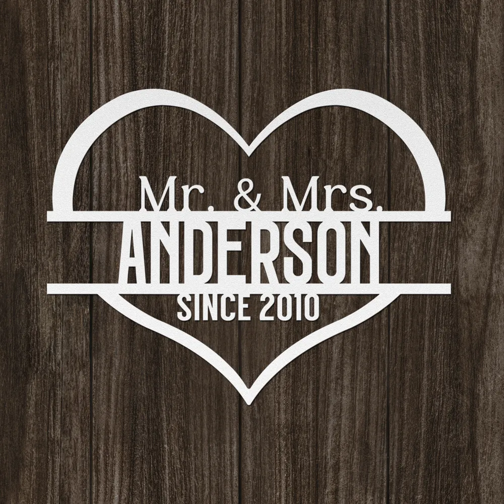 Decorative Family Name Metal Wall Art - Image 6