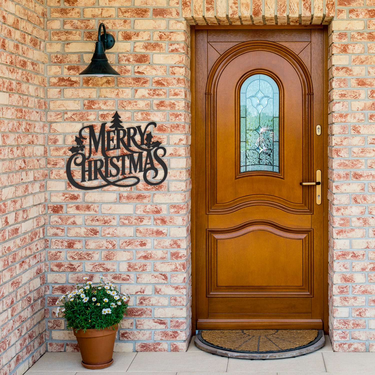 Decorative Merry Christmas Art - Image 2