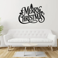 Decorative Merry Christmas Art - Image 2
