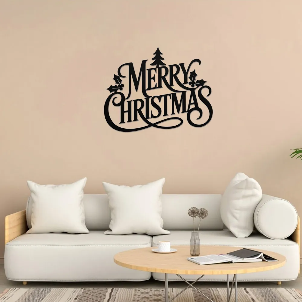 Decorative Merry Christmas Art - Image 4