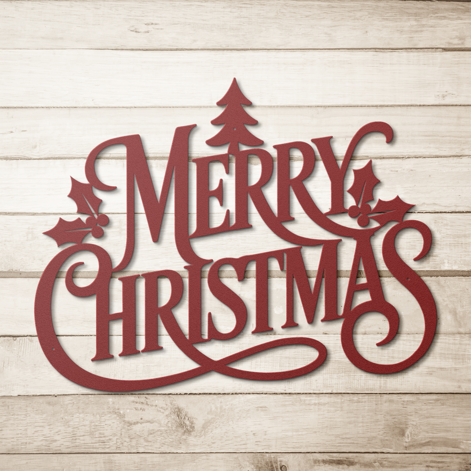 Decorative Merry Christmas Art - Image 5