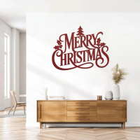 Decorative Merry Christmas Art - Image 5