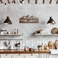 Deer Forest Mountain Wall Art - Image 7