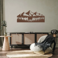 Deer Forest Mountain Wall Art - Image 4