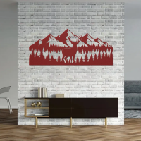 Deer Forest Mountain Wall Art - Image 5