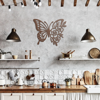 Delicate Butterfly Metal Wall Art - Image 7