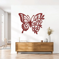 Delicate Butterfly Metal Wall Art - Image 5
