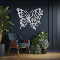 Delicate Butterfly Metal Wall Art - Image 6