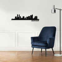 Denver Skyline - Metal Wall Art - Image 3