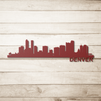 Denver Skyline - Metal Wall Art - Image 5