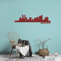 Denver Skyline - Metal Wall Art - Image 4