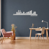 Denver Skyline - Metal Wall Art - Image 6