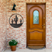 Desert Cactus Metal Art - Image 2