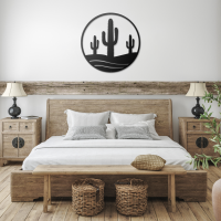 Desert Cactus Metal Art - Image 3
