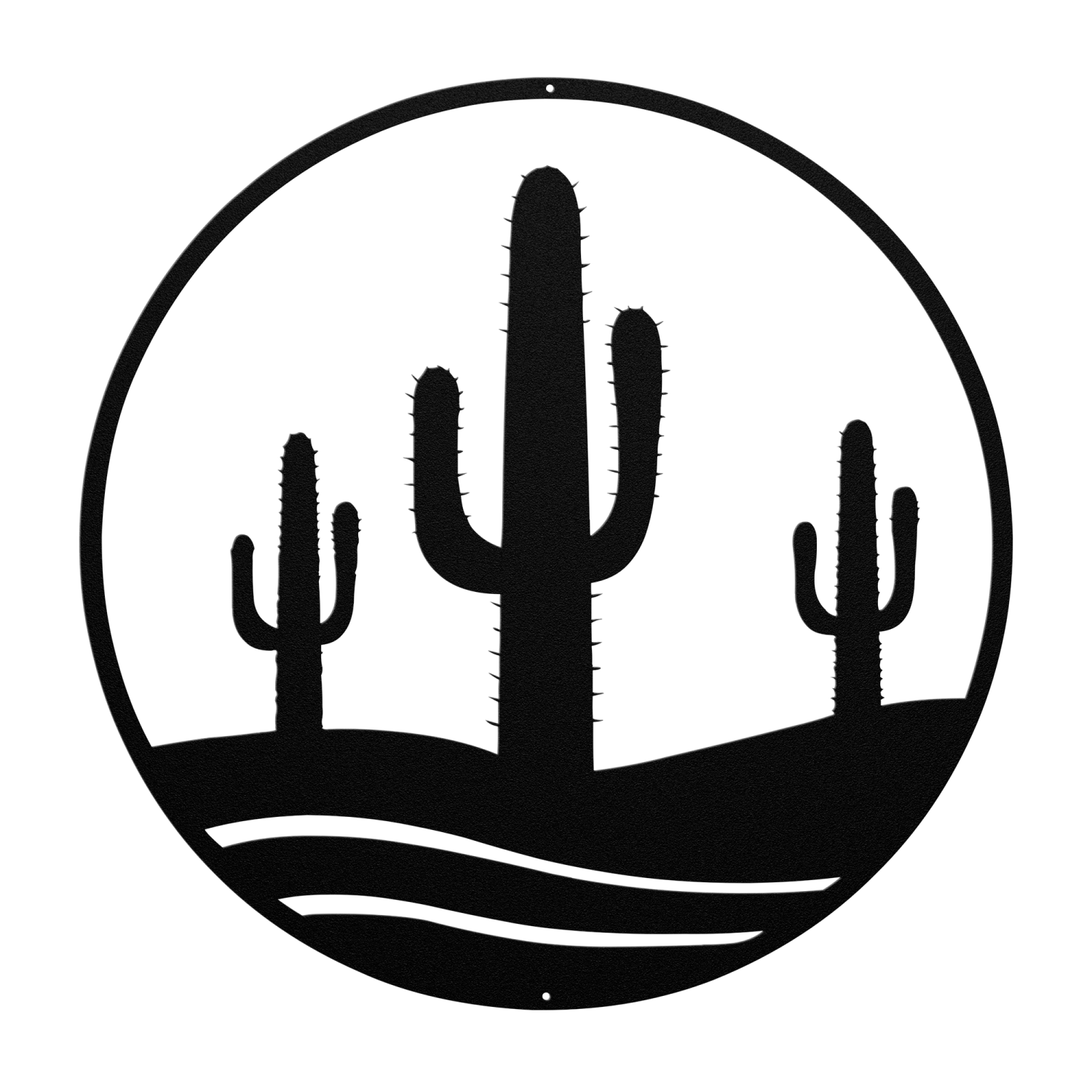 Desert_Cactus_Metal_Art_Black_Transparent_Mockup-thumb.750x750.png Desert Cactus Metal Art - Image 1