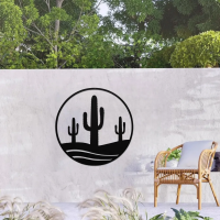 Desert Cactus Metal Art - Image 3