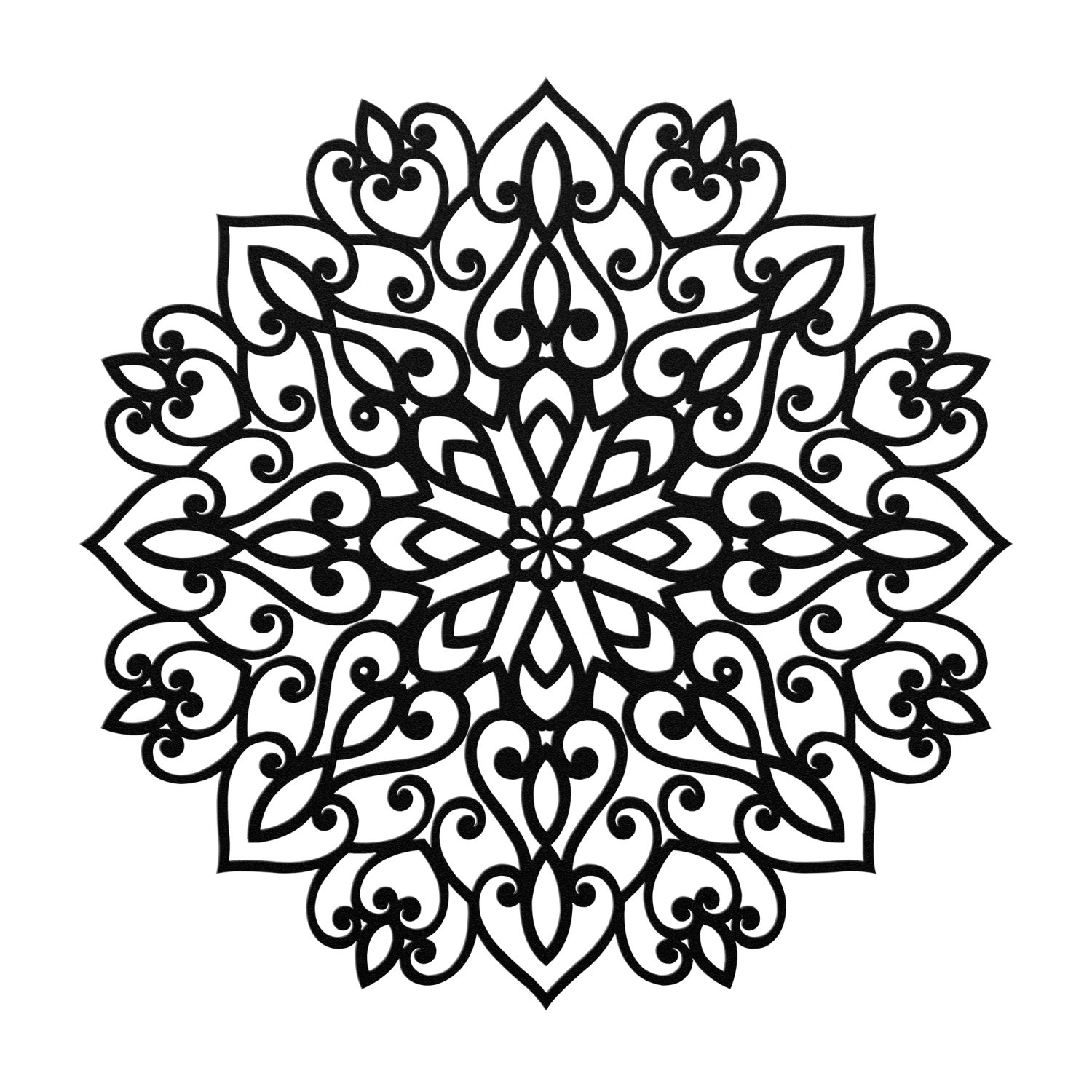 Desert_Moon_Mandala_Wall_Art_Black_Transparent_Mockup-thumb.750x750.png Desert Moon Mandala Wall Art - Image 1