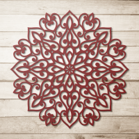 Desert Moon Mandala Wall Art - Image 5