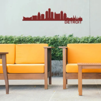 Detroit Skyline - Metal Wall Art - Image 5