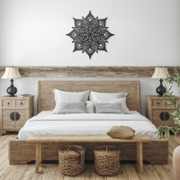 Divine Geometry Mandala Wall Art - Image 3