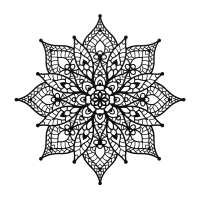 Divine Geometry Mandala Wall Art