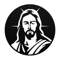 Divine Savior Metal Wall Art