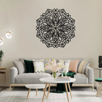 Dreamcatcher Mandala Metal Wall Art - Image 2