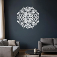 Dreamcatcher Mandala Metal Wall Art - Image 7