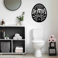 Easter Bunny Metal Wall Art - Image 2