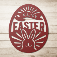 Easter Bunny Metal Wall Art - Image 5