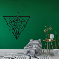 Elegant Blossom Metal Art - Image 3