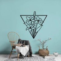 Elegant Blossom Metal Art - Image 2