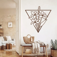 Elegant Blossom Metal Art - Image 4