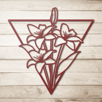 Elegant Blossom Metal Art - Image 5