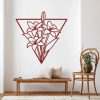 Elegant Blossom Metal Art - Image 5