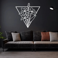 Elegant Blossom Metal Art - Image 7