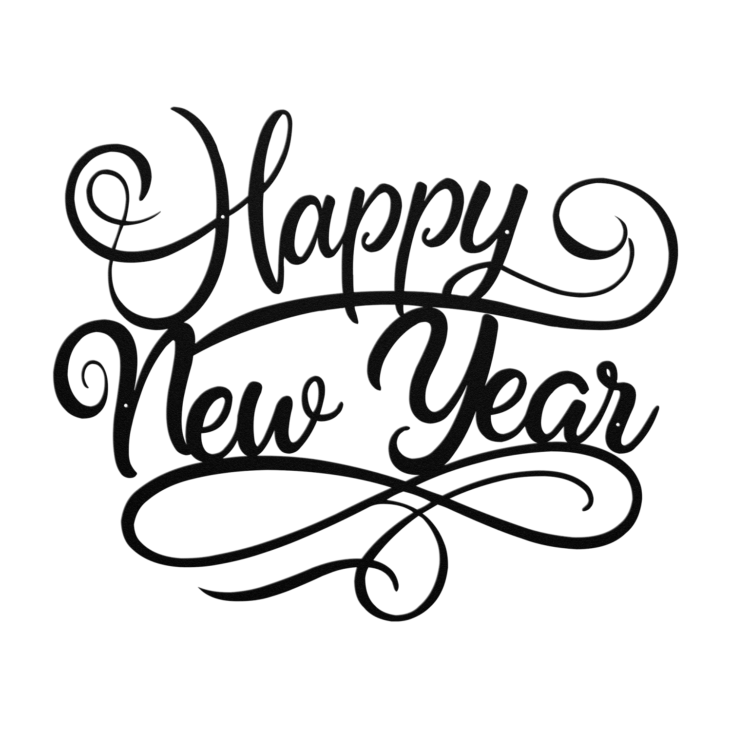 Elegant_New_Year_Metal_Art_Black_Transparent_Mockup-thumb.750x750-38.png Elegant New Year Metal Art - Image 1