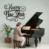 Elegant New Year Metal Art - Image 3