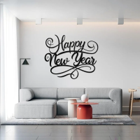 Elegant New Year Metal Art - Image 2