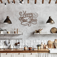 Elegant New Year Metal Art - Image 7