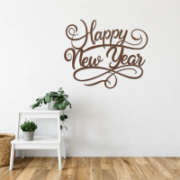 Elegant New Year Metal Art - Image 4