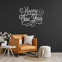 Elegant New Year Metal Art - Image 6