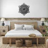 Enchanted Mandala Steel Wall Art - Image 3