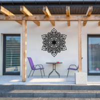 Enchanted Mandala Steel Wall Art - Image 2