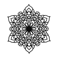Enchanted Mandala Steel Wall Art